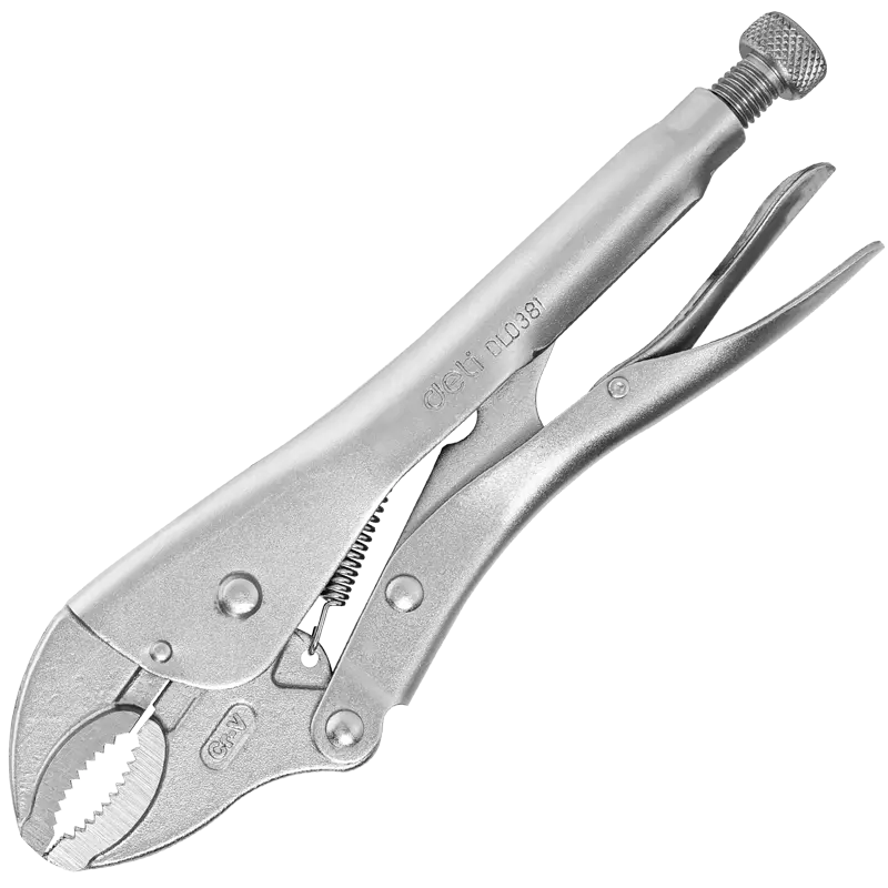 edl0381 curved jaw locking pliers